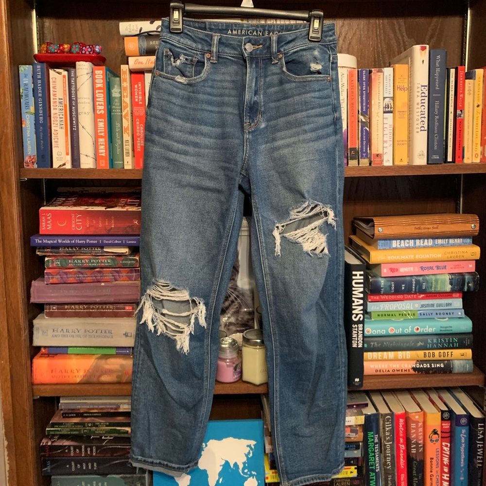 AEO Mom Jeans
